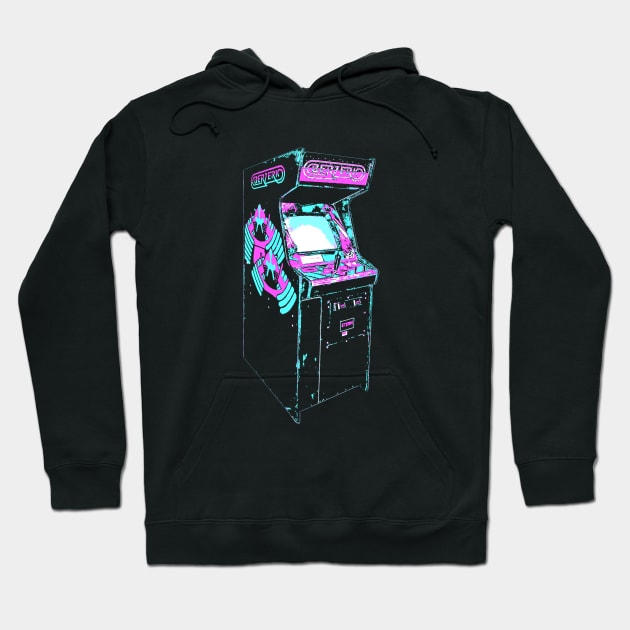 Berzerk Retro Arcade Game Hoodie by C3D3sign